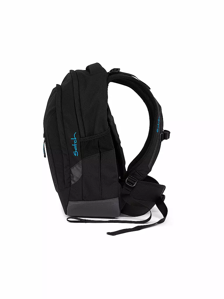 SATCH | Schul-Rucksack "Sleek-Black Bounce" | schwarz