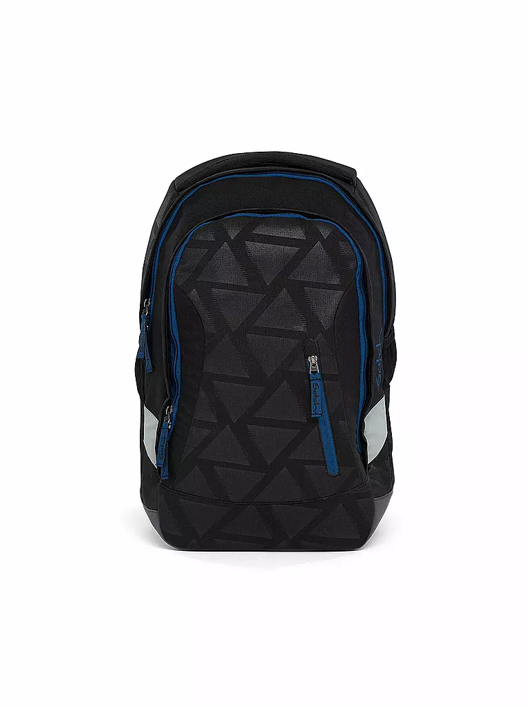 SATCH | Schul-Rucksack "Sleek-Black Triad" | schwarz