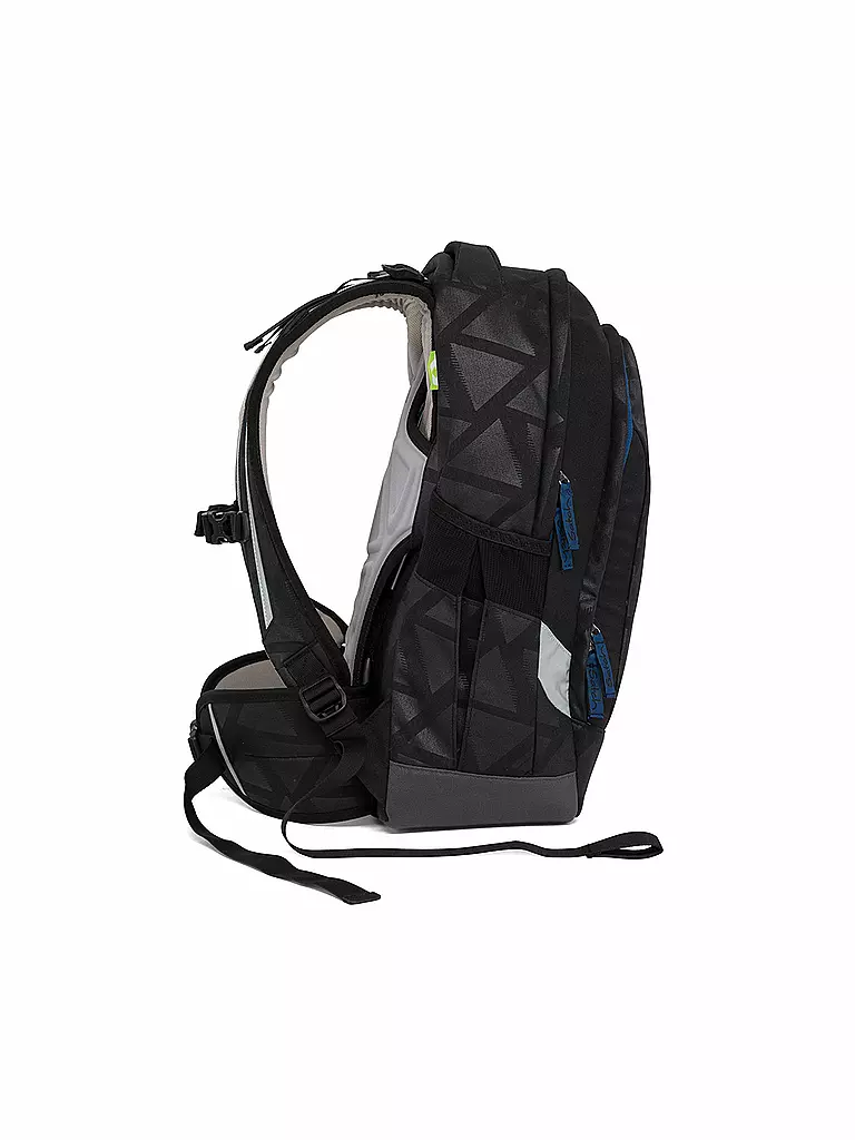 SATCH | Schul-Rucksack "Sleek-Black Triad" | schwarz