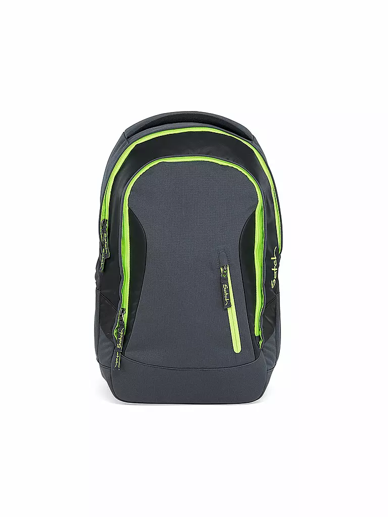 SATCH | Schul-Rucksack "Sleek-Phantom" | grau