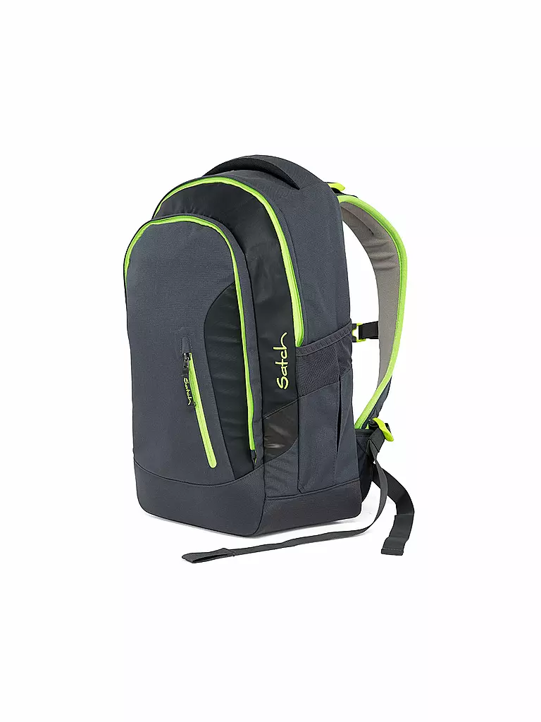 SATCH | Schul-Rucksack "Sleek-Phantom" | grau