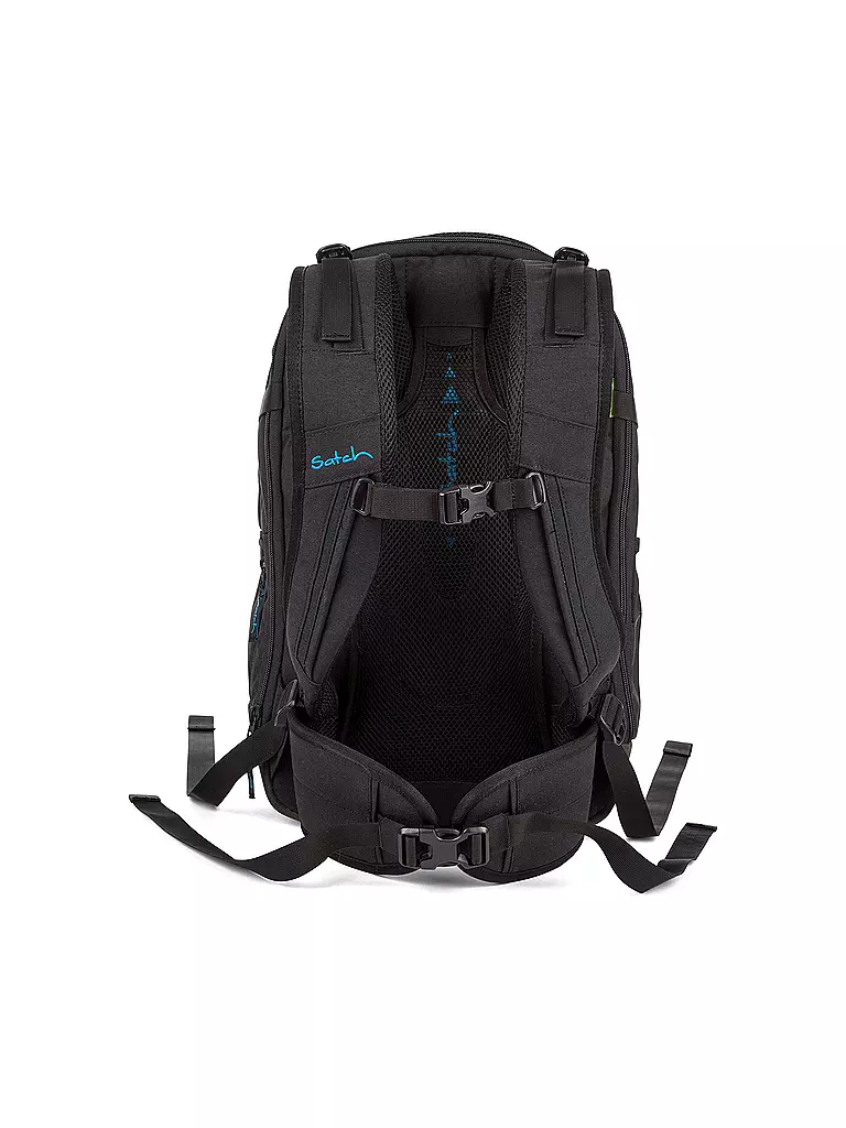 SATCH | Schulrucksack "Satch Match -  Black Bounce" | schwarz