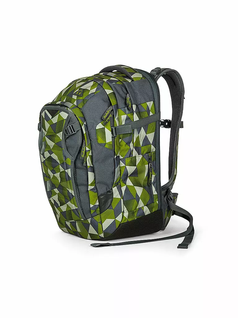 SATCH | Schulrucksack "Satch Match - Green Crush" | olive