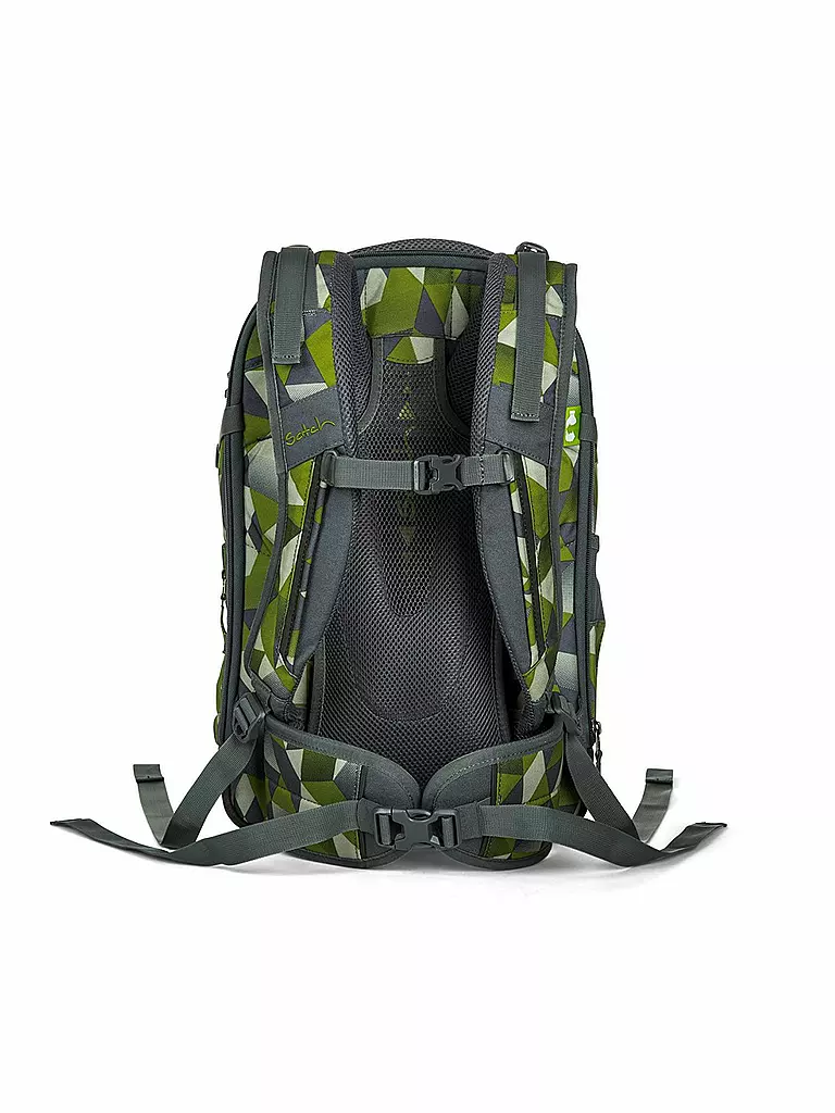 SATCH | Schulrucksack "Satch Match - Green Crush" | olive