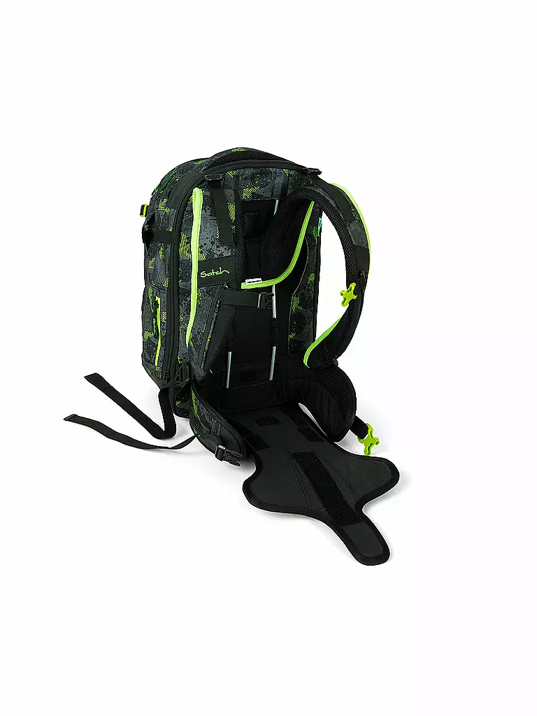 SATCH | Schulrucksack "Satch Match - Off Road" | schwarz