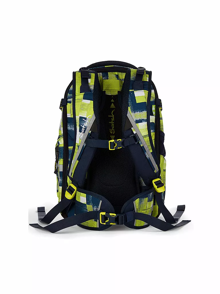 SATCH | Schulrucksack "Satch Match - Sunny Fitty" | gelb