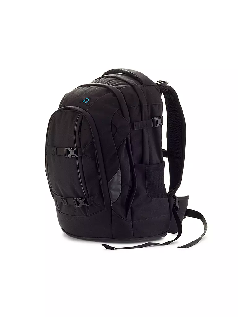 SATCH | Schulrucksack "Satch Pack - Black Bounce" | schwarz