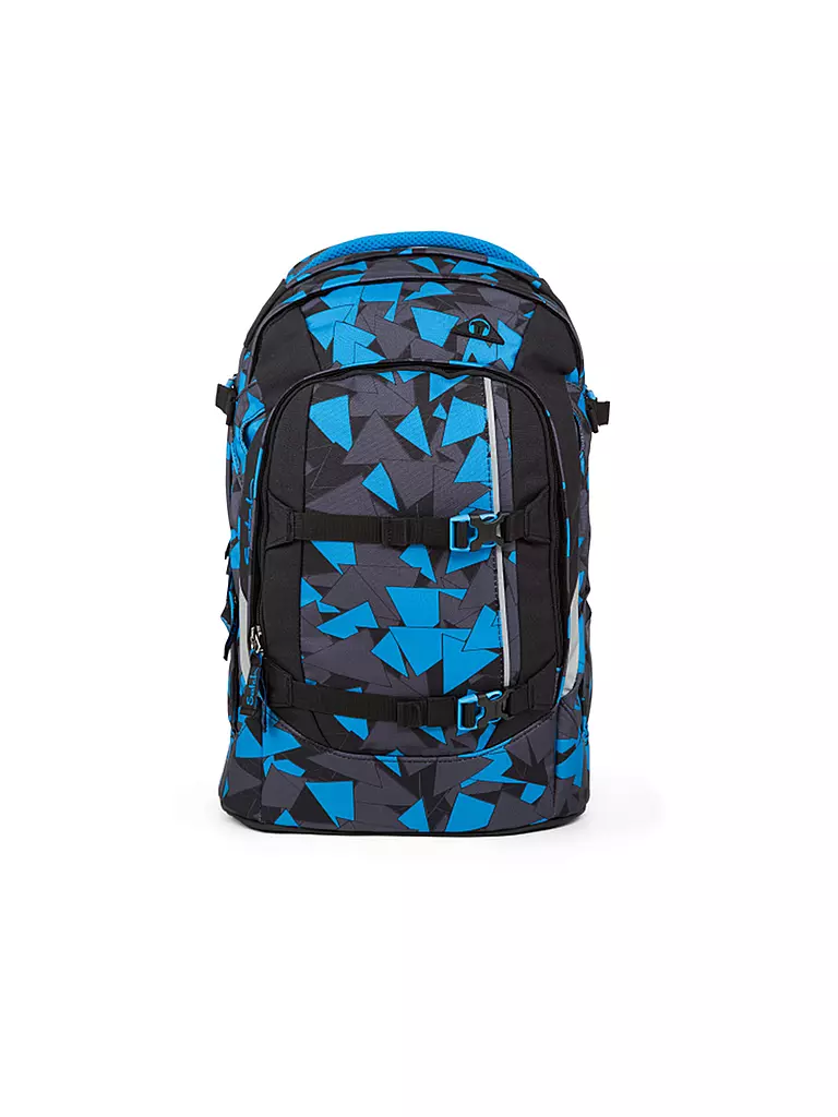 SATCH | Schulrucksack "Satch Pack - Blue Triangle" | blau