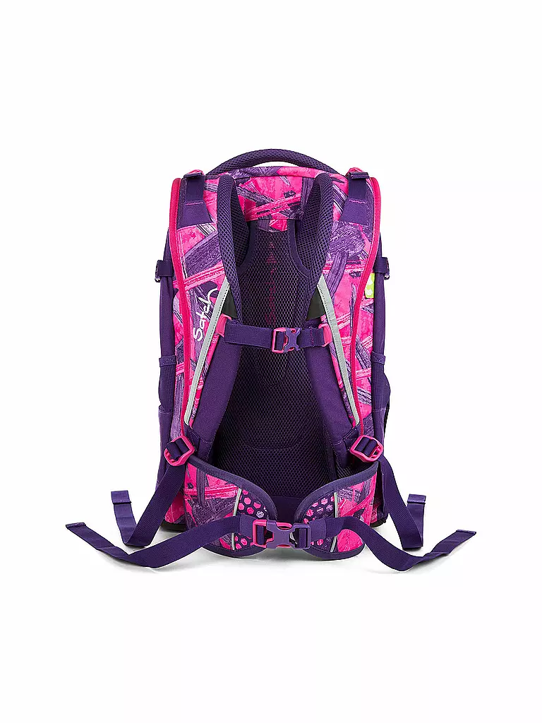 SATCH | Schulrucksack "Satch Pack - Candy Lazer" | lila