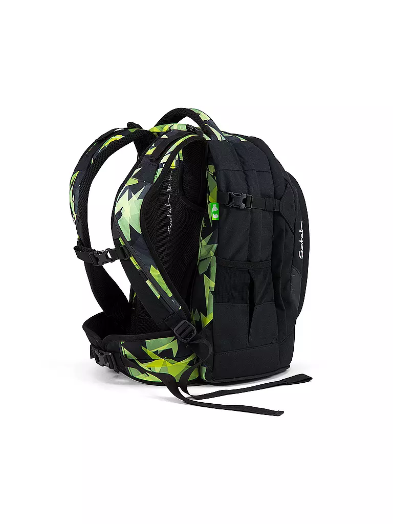 SATCH | Schulrucksack "Satch Pack - Gravity Jungle" | schwarz