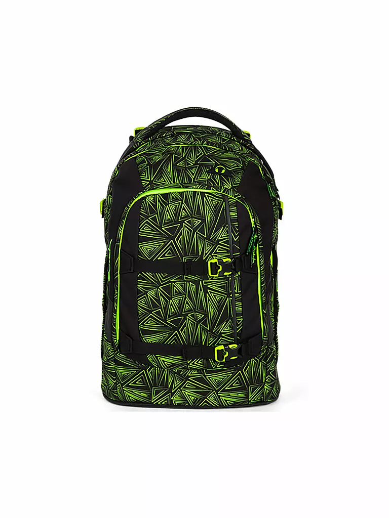 SATCH | Schulrucksack "Satch Pack - Green Bermuda" | schwarz