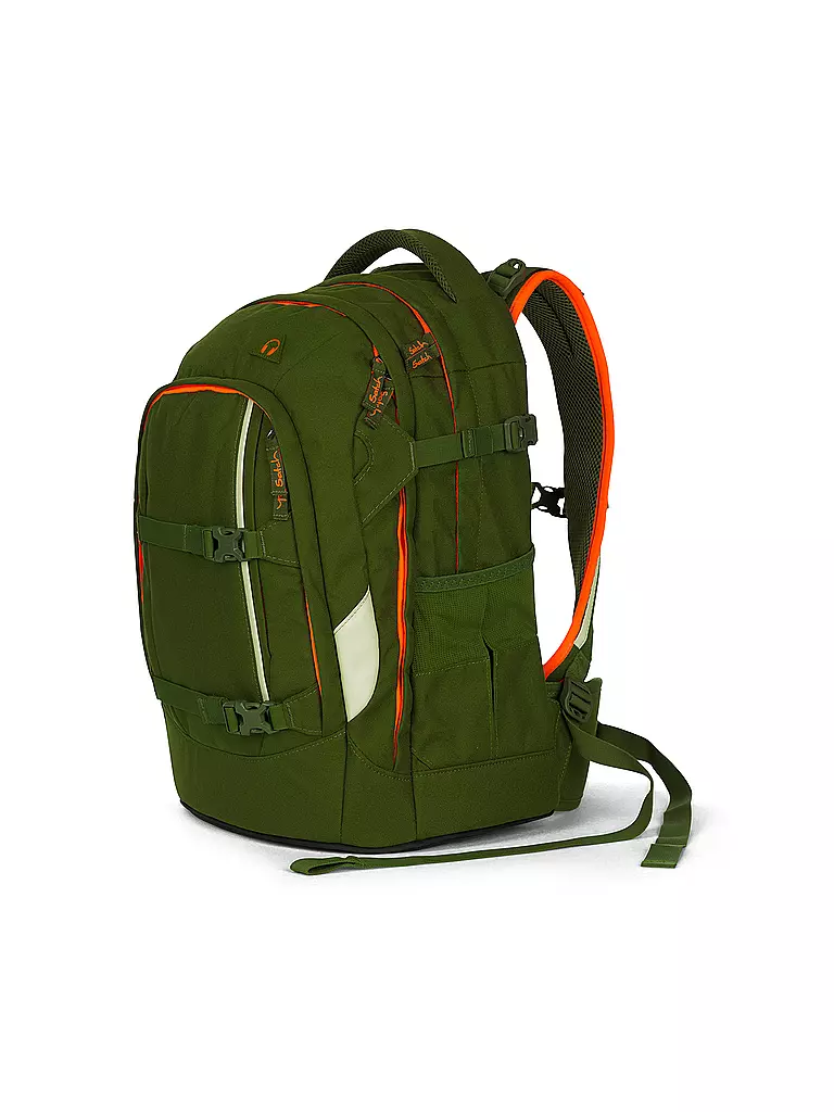 SATCH | Schulrucksack "Satch Pack - Green Phantom" | olive