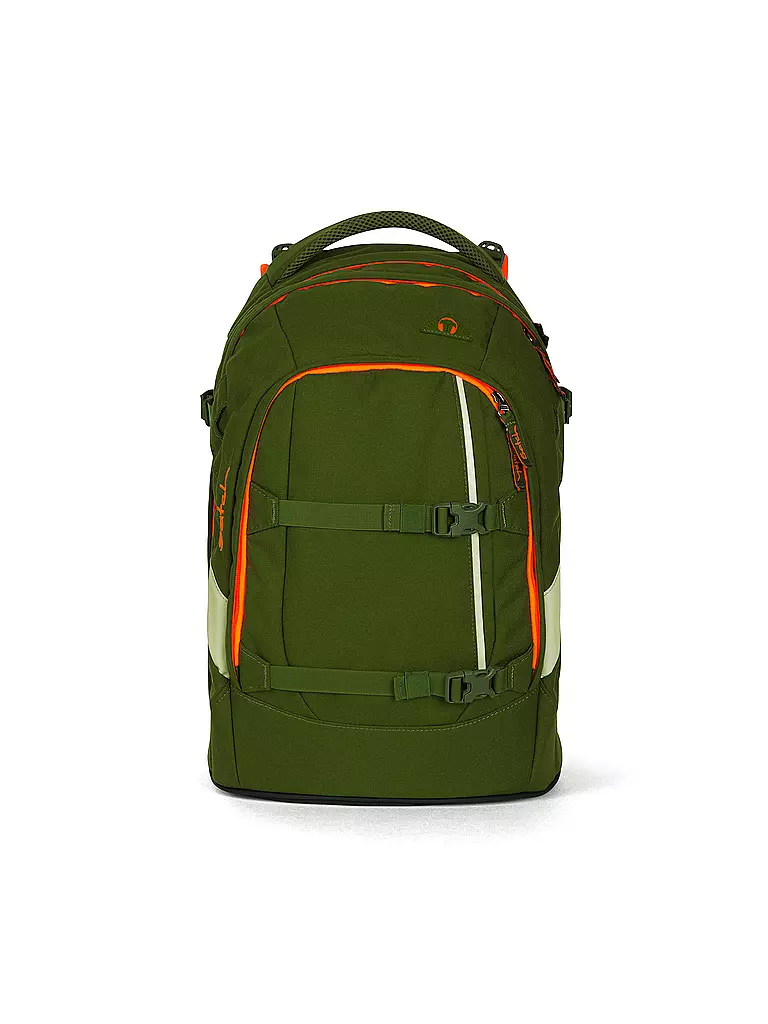 SATCH | Schulrucksack "Satch Pack - Green Phantom" | olive