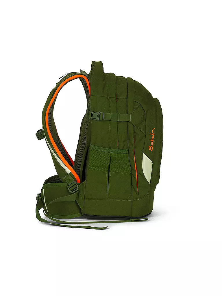 SATCH | Schulrucksack "Satch Pack - Green Phantom" | olive