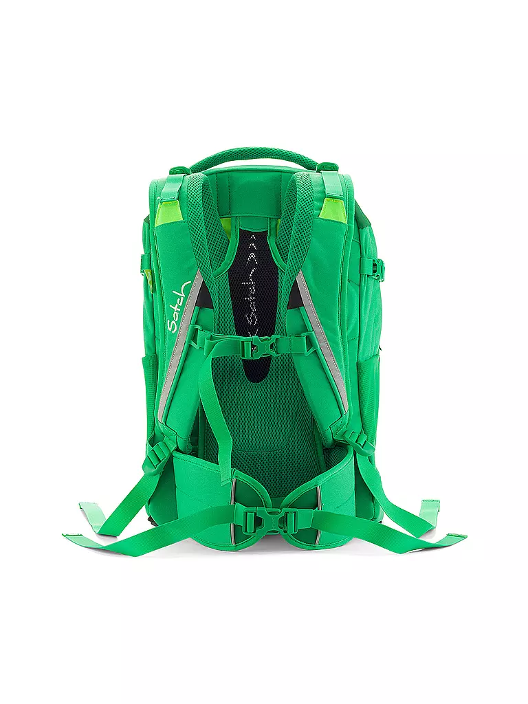 SATCH | Schulrucksack "Satch Pack - Grinder" | grün