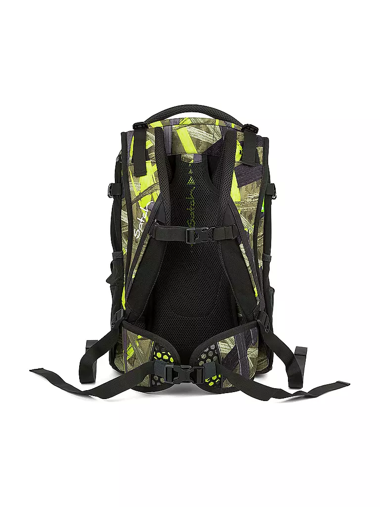 SATCH | Schulrucksack "Satch Pack - Jungle Lazer" | grün