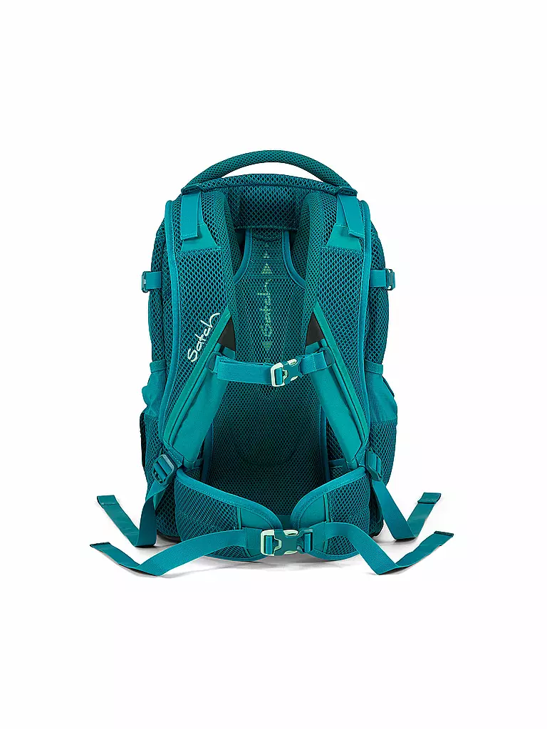 SATCH | Schulrucksack "Satch Pack - Meshy 2.0 - Mermaid" | petrol