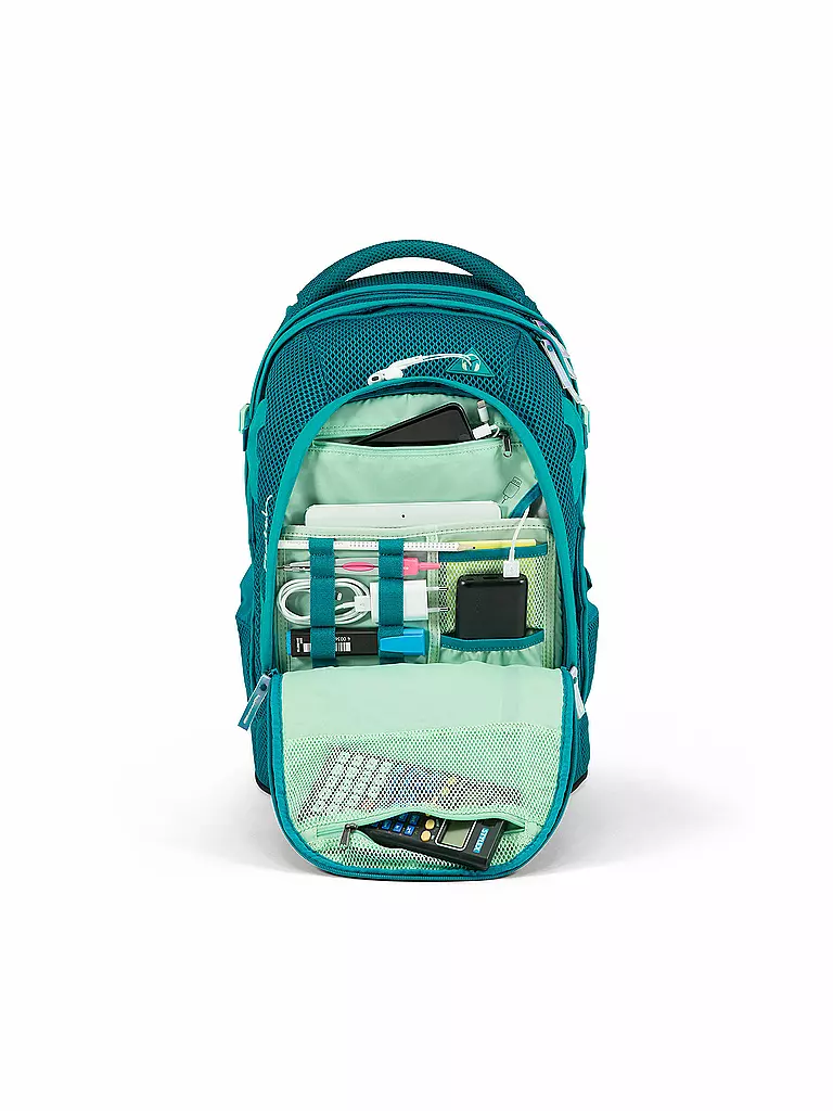 SATCH | Schulrucksack "Satch Pack - Meshy 2.0 - Mermaid" | petrol