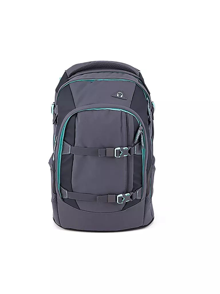 SATCH | Schulrucksack "Satch Pack - Mint Phantom" | grau