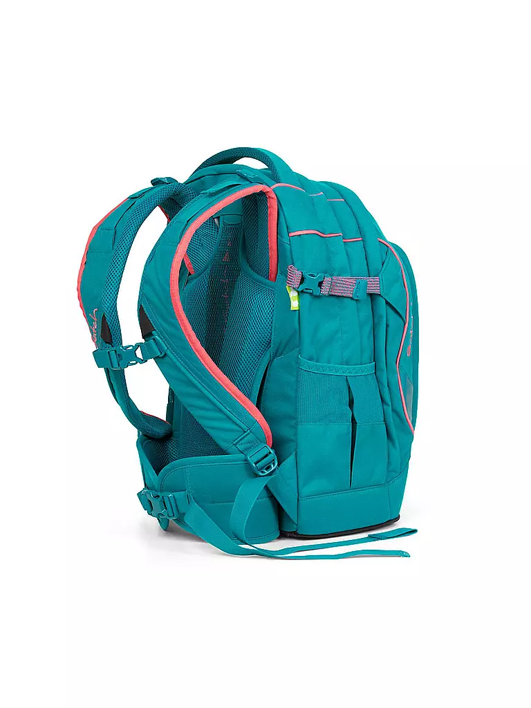 SATCH | Schulrucksack "Satch Pack - Ready Steady" | türkis