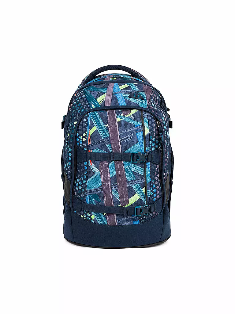 SATCH | Schulrucksack "Satch Pack - Splashy Lazer" | blau