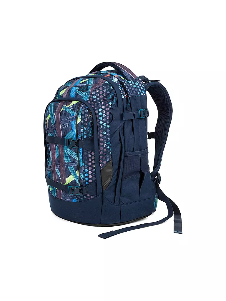 SATCH | Schulrucksack "Satch Pack - Splashy Lazer" | blau