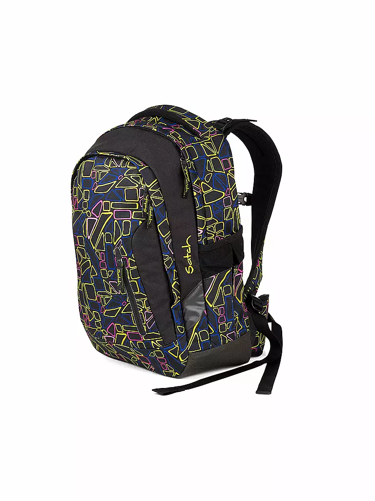 SATCH | Schulrucksack "Sleek - Disco Frisco" | bunt