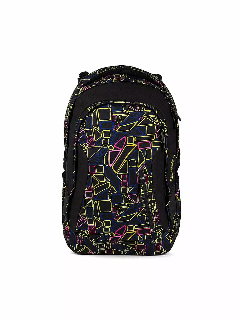 SATCH | Schulrucksack "Sleek - Disco Frisco" | bunt