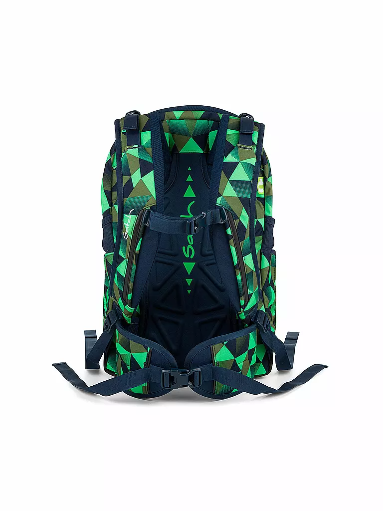 SATCH | Schulrucksack "Sleek - Fresh Crush" | grün