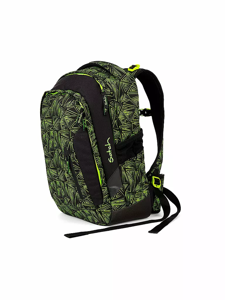 SATCH | Schulrucksack "Sleek - Green Bermuda" | grün