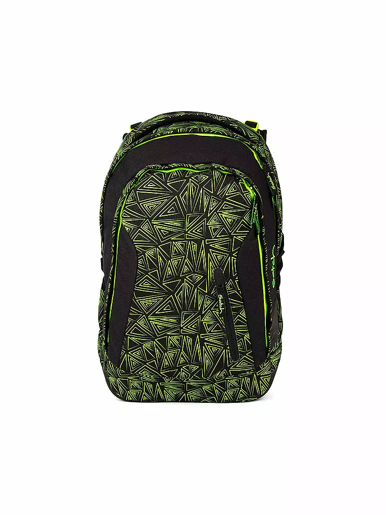 SATCH | Schulrucksack "Sleek - Green Bermuda" | grün