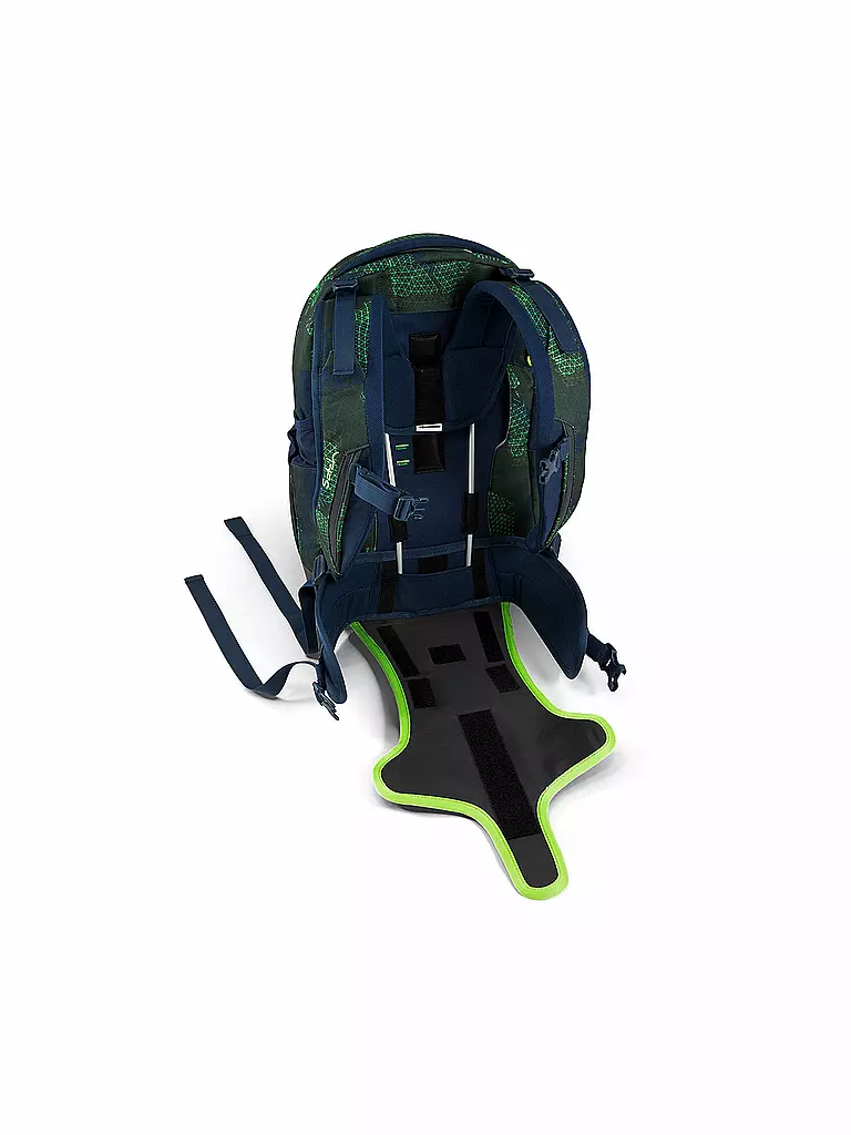 SATCH | Schulrucksack "Sleek - Infra Green" | 