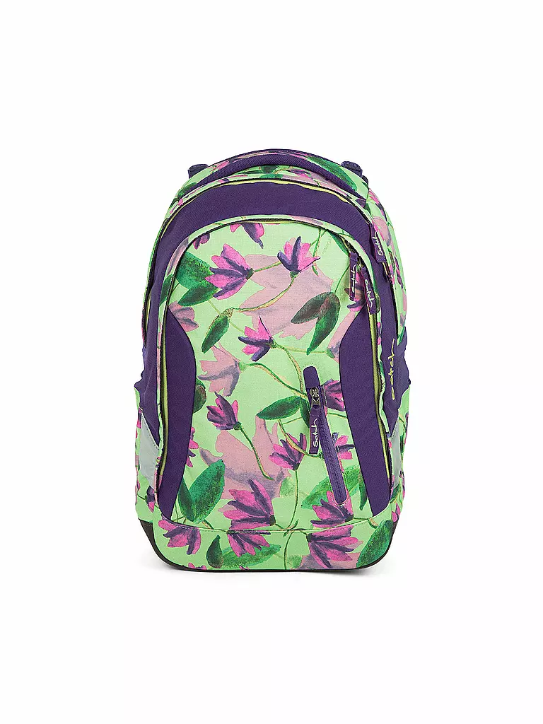 SATCH | Schulrucksack "Sleek - Ivy Blossom" | bunt
