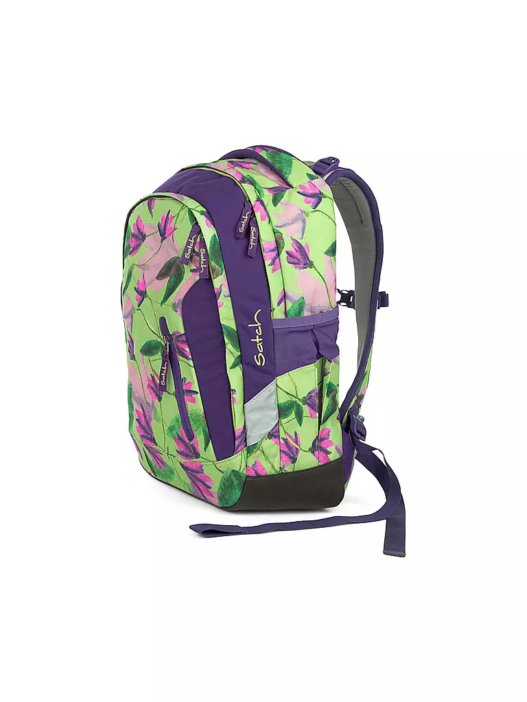 SATCH | Schulrucksack "Sleek - Ivy Blossom" | bunt