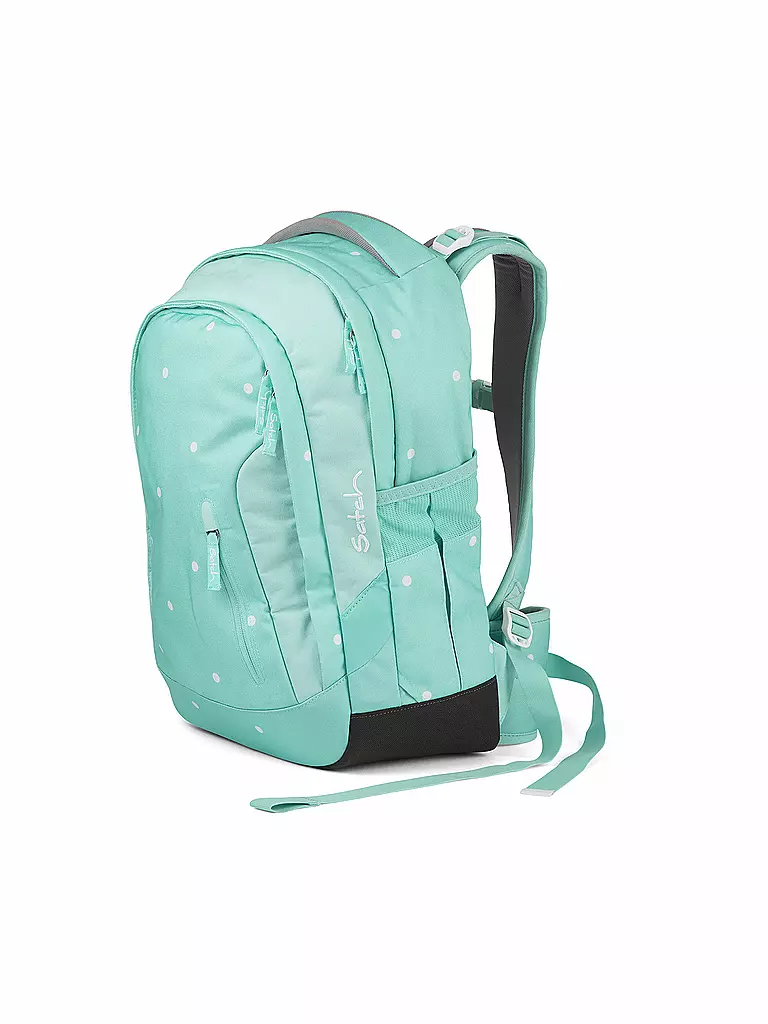 SATCH | Schulrucksack "Sleek - Mint Confetti" | türkis