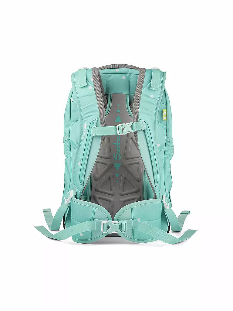 SATCH | Schulrucksack "Sleek - Mint Confetti" | türkis