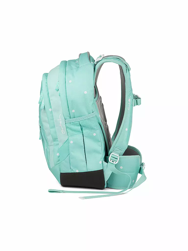 SATCH | Schulrucksack "Sleek - Mint Confetti" | türkis