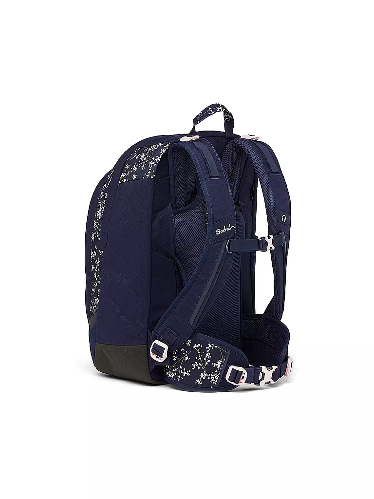 SATCH | Schulrucksack Air Bloomy Breeze | dunkelblau