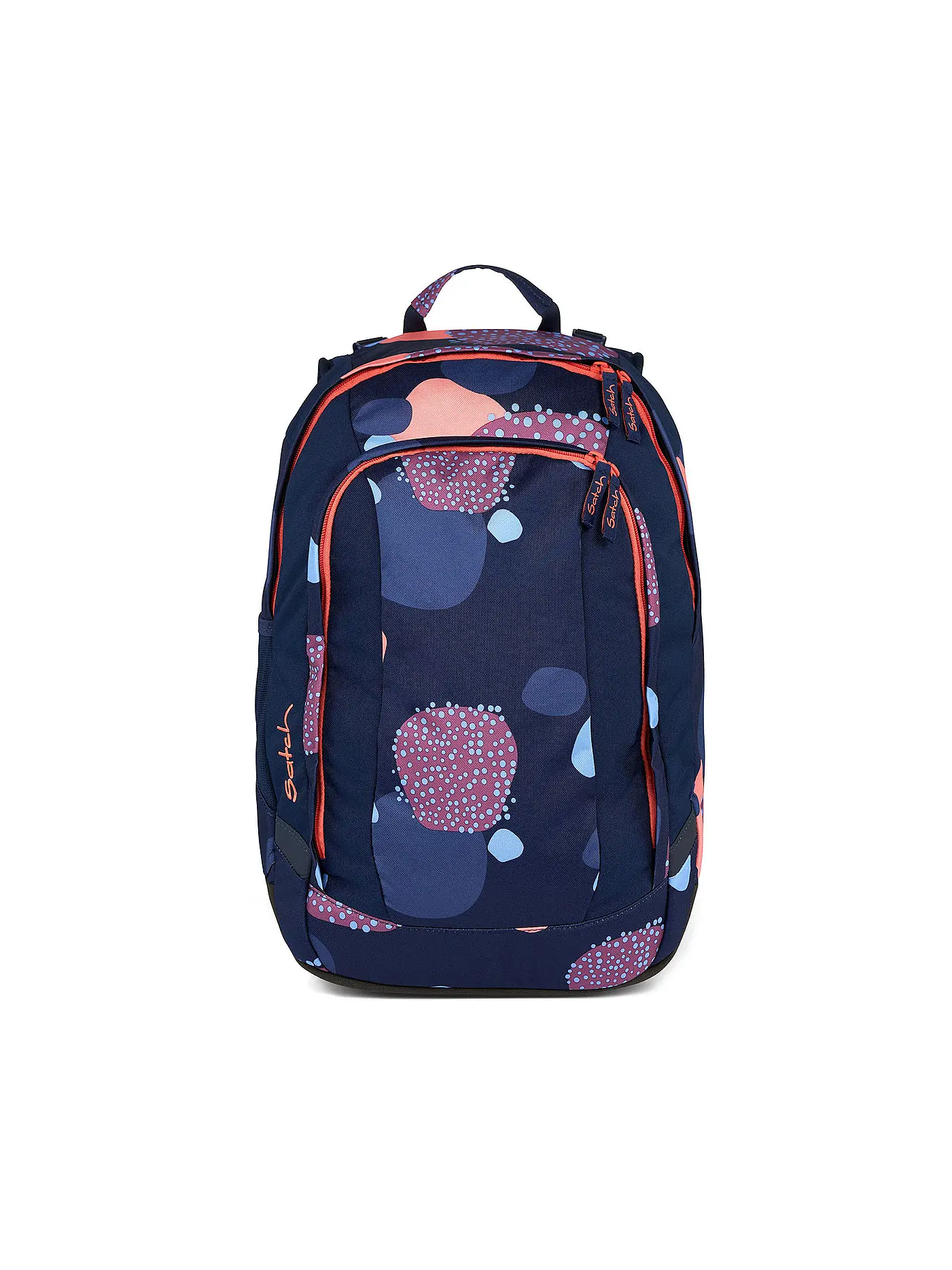 SATCH | Schulrucksack Air Purple Lazer | dunkelblau