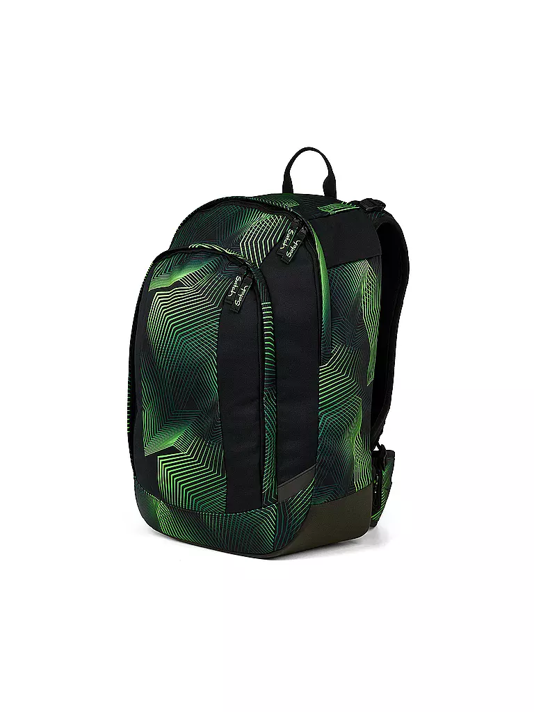 SATCH | Schulrucksack Air Seismic Green | schwarz