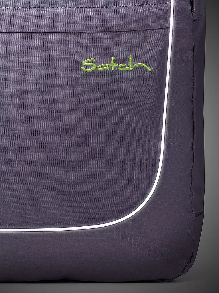 SATCH | Schulrucksack Fly Purple | rot