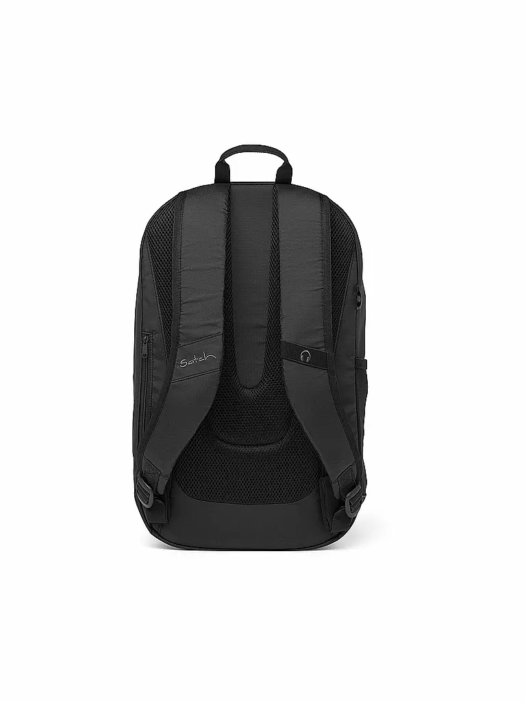 SATCH | Schulrucksack Fly Ripstop Black | schwarz