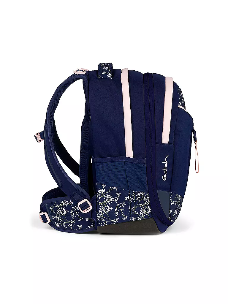 SATCH | Schulrucksack Match Bloomy Breeze | dunkelblau