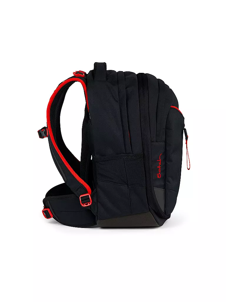 SATCH | Schulrucksack Match Fire Phantom | schwarz