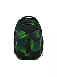SATCH | Schulrucksack Match Seismic Green | schwarz