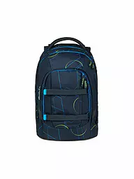 SATCH | Schulrucksack Satch Pack Purple Laser | dunkelblau
