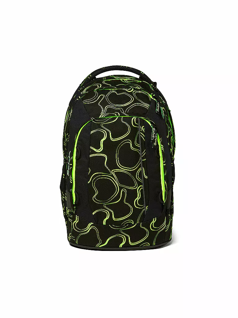 SATCH | Schulrucksack Pack - Green Supreme | schwarz