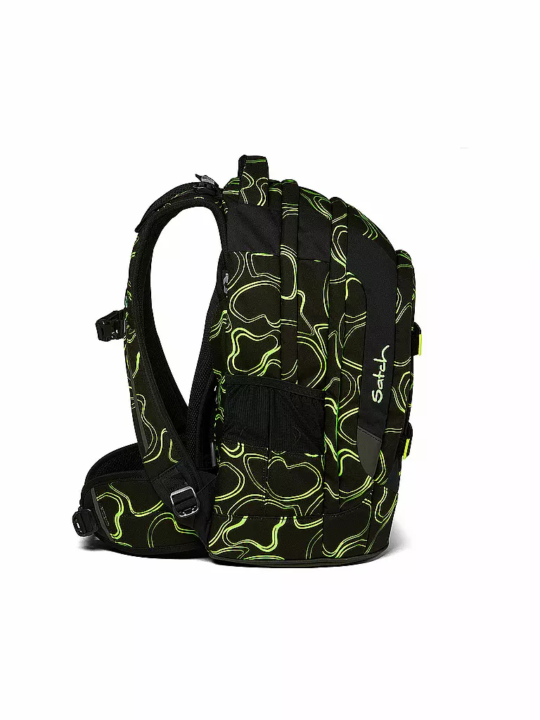 SATCH | Schulrucksack Pack - Green Supreme | schwarz