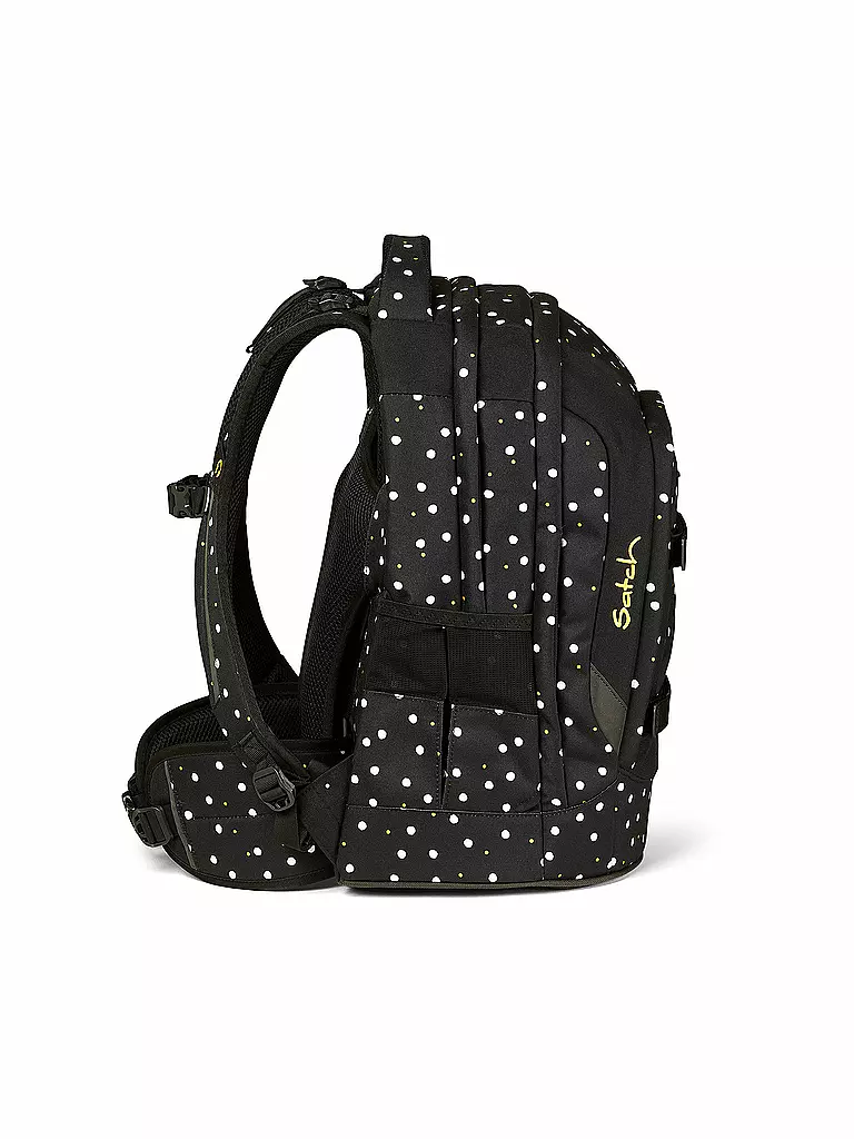 SATCH | Schulrucksack Pack - Lazy Daisy | schwarz