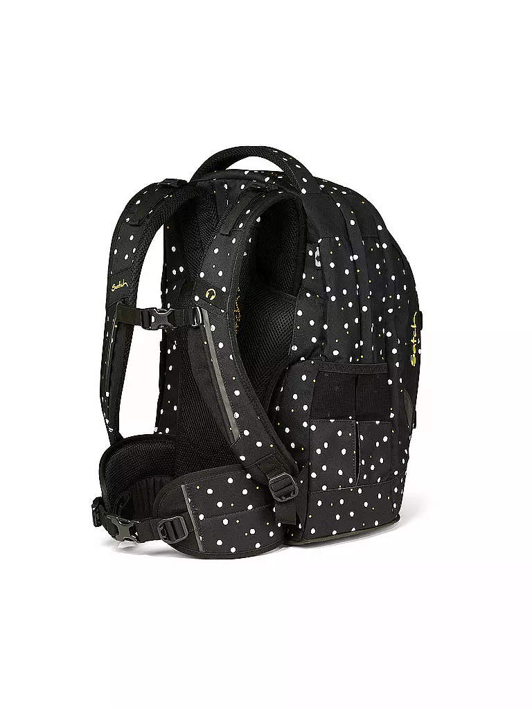 SATCH | Schulrucksack Pack - Lazy Daisy | schwarz